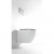 Set Vas WC PRO GROHE, Montaj Suspendat, Ceramica Sanitara, Vas WC VERA RIMLESS + Capac Soft-Close SLIM Inclus + Cadru + Clapeta Oval Chrom
