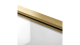 Cabina de dus PRO RAPID SLIDE, auriu periat usa:100 x perete:80 cm